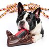 REFEVENO Dog Rope Toy Durable Cotton Chew Teeth Cleaning-1