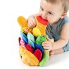 Melissa Doug Sensory Fish Toy Squeaking Crinkling Baby Play-6