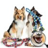 Forfon Dog Rope Toys Set Durable Chew Dental Care Large Dogs-4
