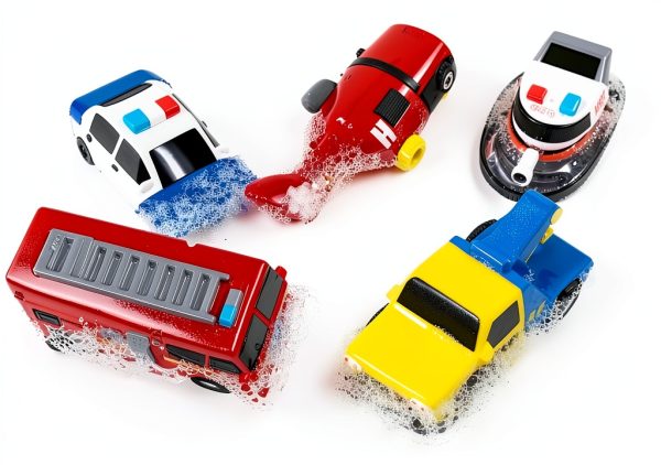 Tub Works Light Up Bath Toys Water Activated Sensory Play-4