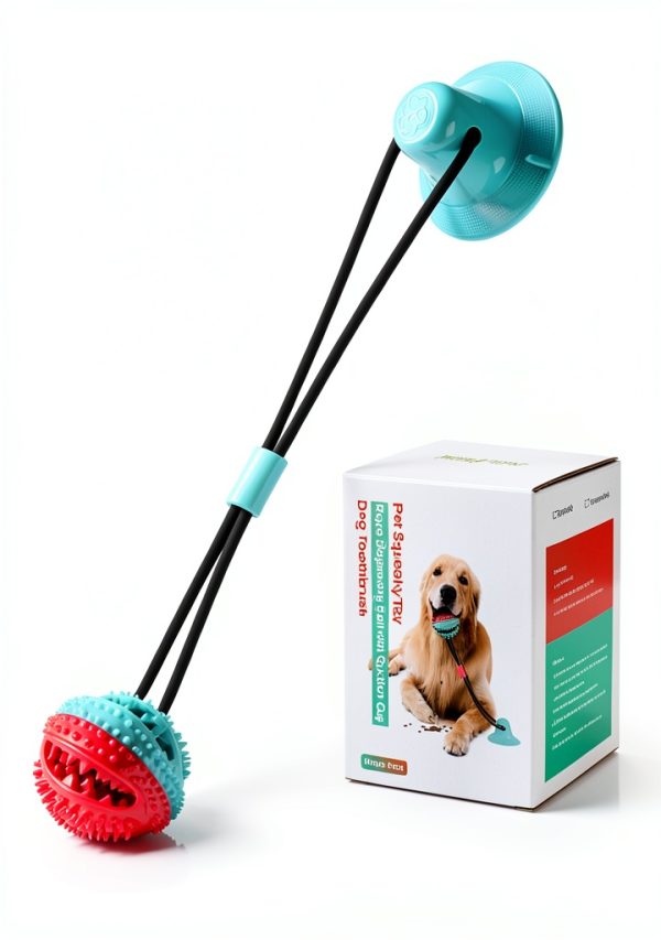 ALLRIER Dog Rope Toy TPR Durable Chew Teeth Cleaning-6