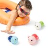 SEPHIX Wind Up Bath Turtle Toys Safe ABS Plastic Baby-5