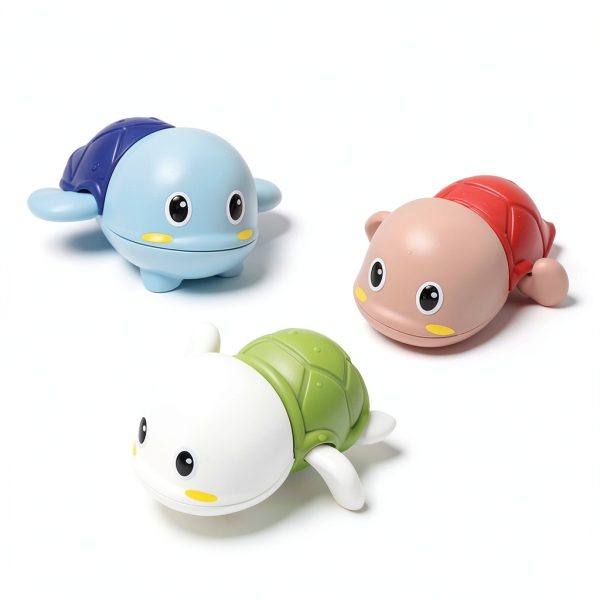 SEPHIX Wind Up Bath Turtle Toys Safe ABS Plastic Baby-3