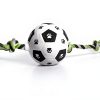 QDAN Dog Rope Toys Interactive Soccer Ball Durable Cotton-6