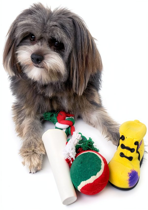 K&H Dog Squeaky Plush Toys Christmas Stocking Set-5
