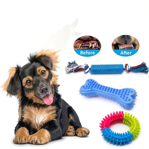 Beiker Dog Rope Toys 15 Pack Chew Teething Interactive Play-4
