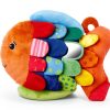 Melissa Doug Sensory Fish Toy Squeaking Crinkling Baby Play-4