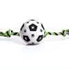 QDAN Dog Rope Toys Durable Cotton Interactive Play Soccer-3