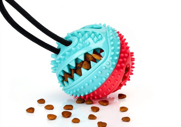 ALLRIER Dog Rope Toy TPR Durable Chew Teeth Cleaning-2