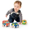 Melissa Doug Soft Toy Cars Pull Back Vehicles Toddler Play-5