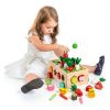 KMTJT Montessori Wooden Sorting Toy Educational STEM Toddler-4