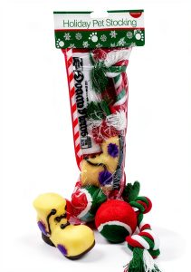 K&H Dog Squeaky Plush Toys Christmas Stocking Set-0