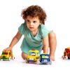 Melissa Doug Soft Toy Cars Pull Back Vehicles Toddler Play-1