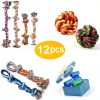 LosFong Dog Rope Toy Heavy Duty Cotton Chew Interactive-1