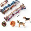 LosFong Dog Rope Toy Heavy Duty Cotton Chew Interactive-6