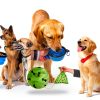XLMYS Dog Rope Toys Chew Proof Interactive Play Set-4