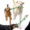 TLAZZ Dog Rope Toy Cotton Tug Chew Dental Cleaning Medium-5