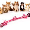SZEE Dog Rope Toy Natural Cotton Chew Teeth Cleaning-2