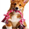SZEE Dog Rope Toy Natural Cotton Chew Teeth Cleaning-7