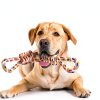 REFEVENO Dog Rope Toy Durable Cotton Chew Teeth Cleaning-0