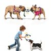 QDAN Dog Rope Toys Durable Cotton Interactive Play Soccer-1
