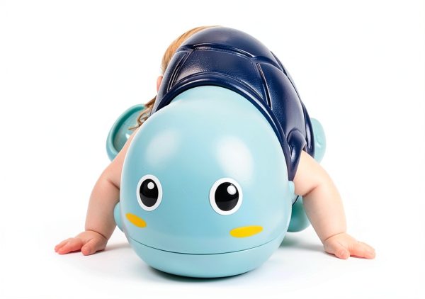 SEPHIX Wind Up Bath Turtle Toys Safe ABS Plastic Baby-4