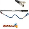 Dewonch Dog Flirt Pole Stainless Steel Rope Toy Exercise-4