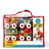 Melissa Doug Soft Toy Cars Pull Back Vehicles Toddler Play-4