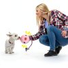 QDAN Dog Rope Toy Interactive Play Training Soccer Ball-2