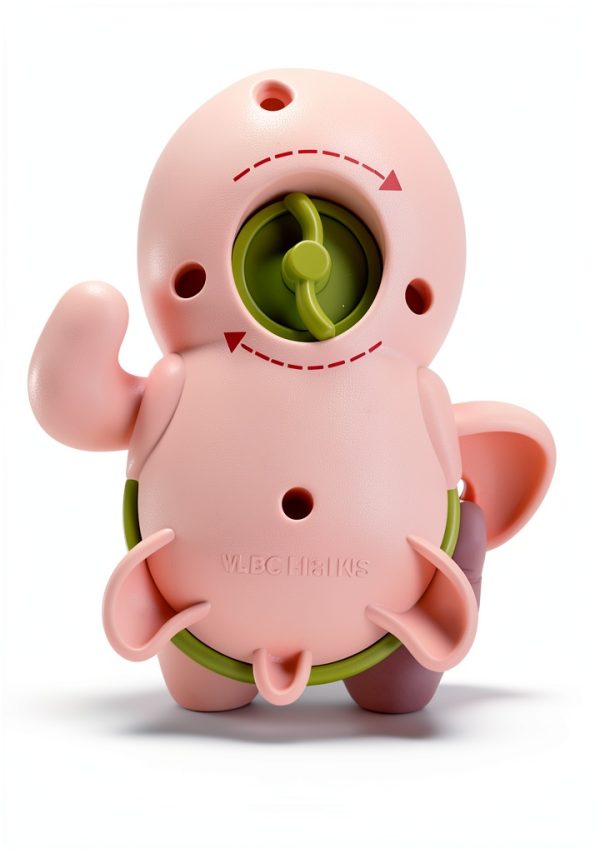 SEPHIX Wind Up Bath Turtle Toys Safe ABS Plastic Baby-2