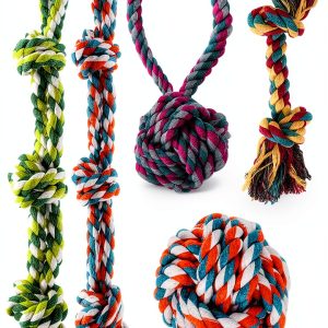 GASAPET Dog Rope Toys Durable Cotton Chew Tug Play-0