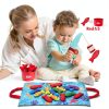 CubicFun Montessori Fishing Toy Felt Stacking Toddler Game-8