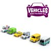 Mold Free Bath Toys Tub Works City Cars for Babies and-2