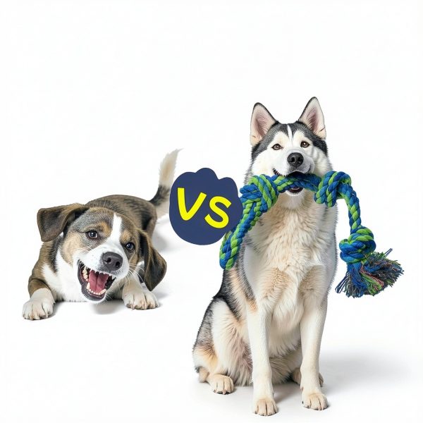 Rocfish Dog Rope Toys 3 Pack Cotton Dental Chew Tug-3