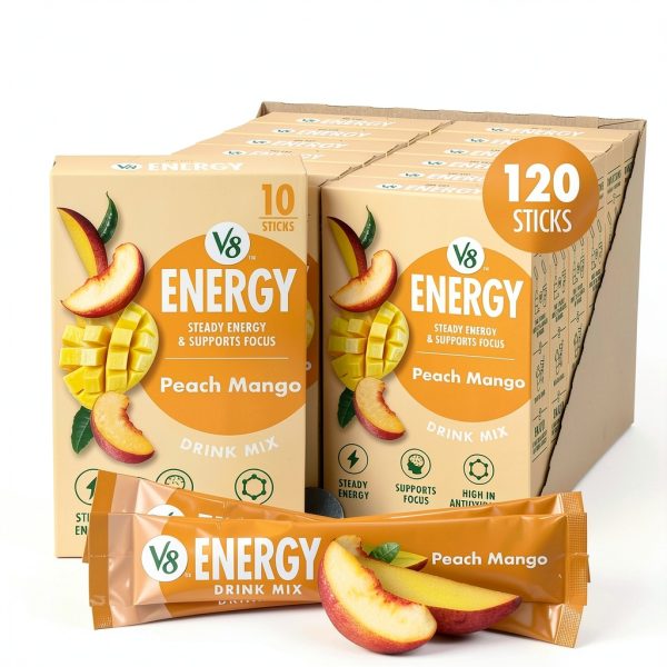 Peach Mango Energy Drink Powder Campbell 120pk-0