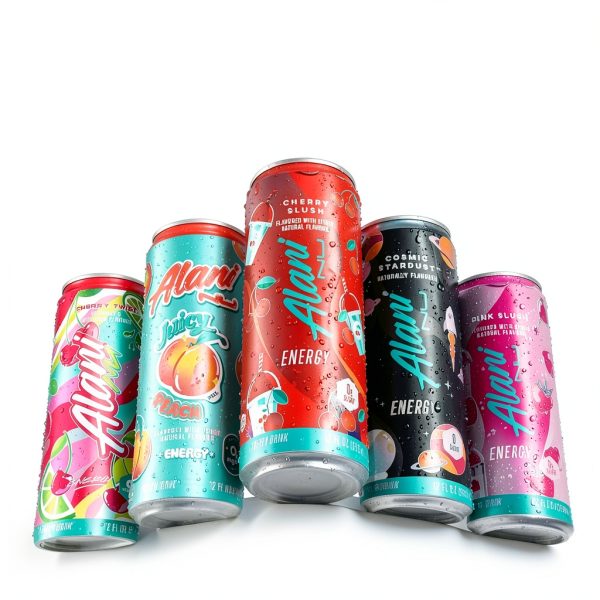 Alani Nu Energy Drink 12oz Variety Pack Zero Sugar Boost for Active-8