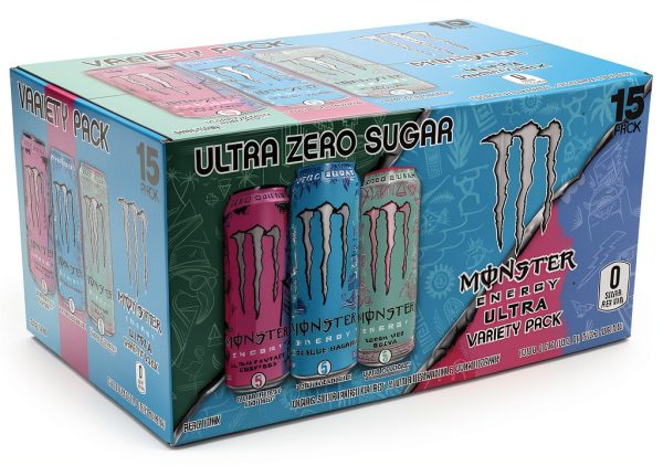 Monster Energy Ultra Zero Sugar 15-Can Pack-1