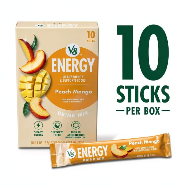 Peach Mango Energy Drink Powder Campbell 120pk-2