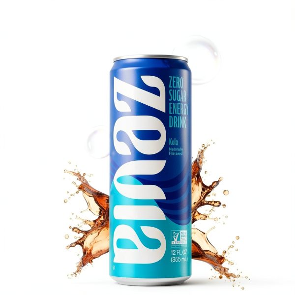 Zevia Zero Sugar Energy Drink 12oz Classic Pack Variety Natural-3