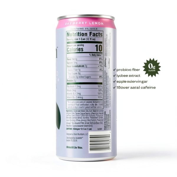 Bloom Sparkling Energy Drink 12 Fl Oz Zero Sugar Natural Caffeine-3