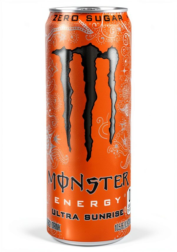 Monster Energy Ultra Sunrise 10.5 Ounce Pack of 12 Zero Sugar-1