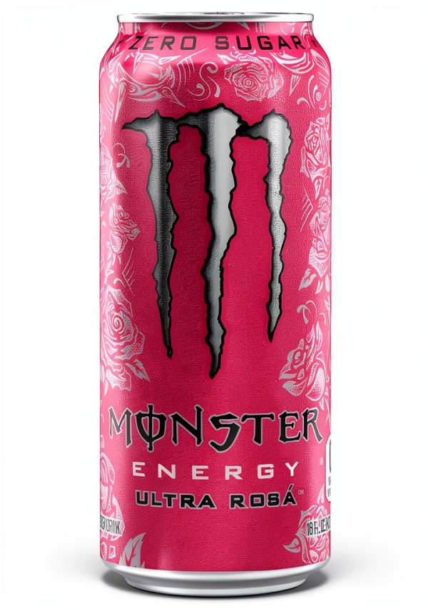 Monster Energy Ultra Rosa 15 Pack 16 Ounce Zero Sugar Energy Drink-2