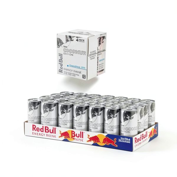 Red Bull Coconut Edition Berry Energy Drink 24 Pack 8.4 oz Cans-8