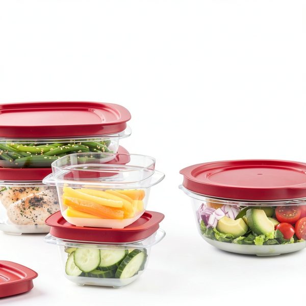 Rubbermaid EasyStore Large Containers 18-Piece Food Storage Set-4