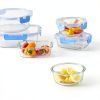 Amazon Basics Glass Food Storage Set with Locking Lids 14-Piece-4
