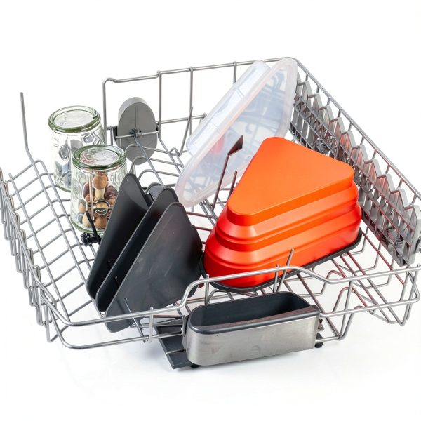 Pizza Storage Container Perfect Pizza Pack™ Reusable 5‑Tray Set Red-6