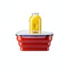 Pizza Storage Container Perfect Pizza Pack™ Reusable 5‑Tray Set Red-2