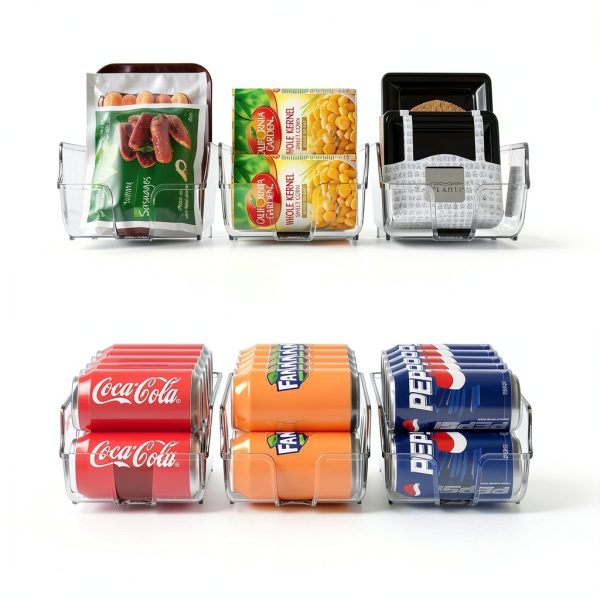 Simple Houseware Soda Can Organizer & Dispenser Set of 2-7