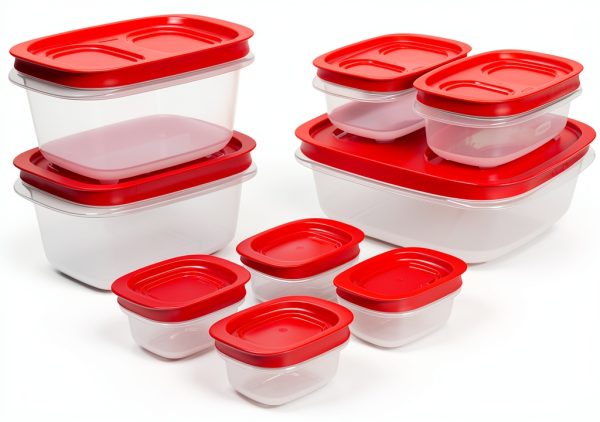 Rubbermaid EasyStore Large Containers 18-Piece Food Storage Set-0