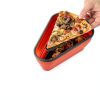 Pizza Storage Container Perfect Pizza Pack™ Reusable 5‑Tray Set Red-1